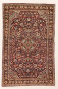 Sarouk Tappeto 130x200 (Iran) Annodato A Mano