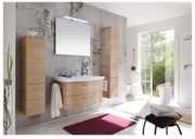 Colonna per mobile bagno Solitaire PELIPAL 1 cassetto 2 ante P 22 x L 30 x H 168 cm bianco