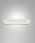 Regolo applique bianca a led 3000k - 21w - 2150 lm dimmerabile in m...