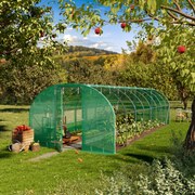 TOOLPORT Serra tunnel 3x8m, telo in PE, verde - (8991)