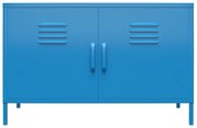 Armadietto in metallo blu , 100 x 64 cm Cache - Novogratz