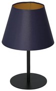 Lampada da tavolo ARDEN 1xE27/60W/230V diametro 20 cm viola/oro