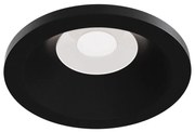 Faretto Da Incasso Moderno Zoom Alluminio Nero 1 Luce