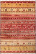 Gabbeh Tappeto 210x300 Rosa (Pakistan) Tessuto A Mano