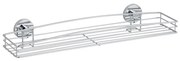 WENKO 20884100-Mensola VACUUM-LOC MILAZZO 51x15,2 cm cromo lucido