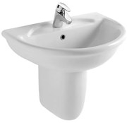 Lavabo Ideal Standard sospeso 60 cm con semicolonna in ceramica bianco