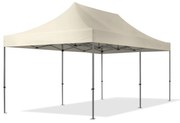 TOOLPORT 3x6m gazebo pieghevole, PREMIUM acciaio, crema - (600070)