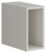 Struttura pensile da bagno Pixel laccato opaco grigio pastello L 20 x H 40 x P 45.5 cm