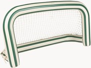 Porta gonfiabile Green Stripe con palla