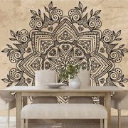 Carta da parati – Mandala con tocco antico