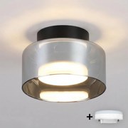 Brilagi - LED Faretto AURA LUX 1xGX53/30W/230V Ø 13 cm nero/fumé