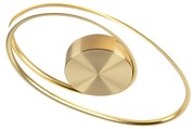 Plafoniera di design oro con LED dimmerabile a 3 livelli - Rowan