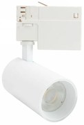 Faro LED 20W, Trifase, 60°, 120lm/W, CRI92, no Flickering - BRIDGELUX LED Colore  Bianco Naturale 4.000K