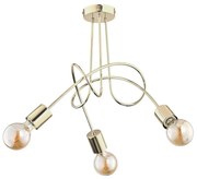 Lampadario a plafone TANGO 3xE27/60W/230V oro