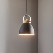 Lampada a sospensione Bergen Lamkur, dimmerabile, Nero, Soggiorno / Sala da pranzo, Metallo, Moderno, Lampada a sospensione