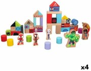 Playset Spidey Amazing Friends 50 Pezzi 4 Unità 8 x 9,5 x 1,5 cm