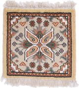 Agra Tappeto 30x30 (Indian) Annodato A Mano