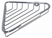 Mensola angolare doccia 14x21,5 cm cromo lucido