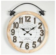 Orologio da parete 1xAA diametro 50 cm beige