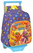 Trolley per la Scuola SuperThings Guardians of Kazoom Viola Giallo (27 x 33 x 10 cm)