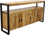 FOX - mobile in legno di mango con 4 ante