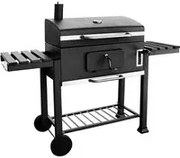 Barbecue a carbonella XXL con ripiano pieghevole