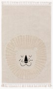 Tappeto per bambini con nappe e motivo in rilievo Momo