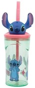 Bicchiere con Cannuccia Stitch Sweet 3D 360 ml