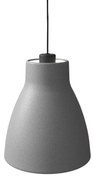 Belid - Gong Lampada a Sospensione Ø250 Calcestruzzo/Nero Belid