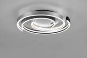 Caya plafoniera led 58w 6800lm, 2300+3000+4000k spirale metallo all...