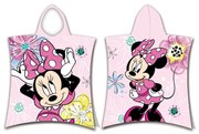 Accappatoio per bambini in spugna rosa Minnie - Jerry Fabrics