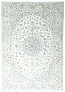 Nain Tappeto 260x370 Beige (Iran) Annodato A Mano