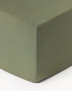 Lenzuolo con angoli boxspring in jersey Thany