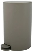 Pattumiera bagno 3 Lt tortora con apertura a pedale Orbix