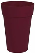 Vaso EDA Rosso Scuro Ø 46 cm Plastica Rotondo Moderno