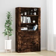 Credenza rovere fumo in legno multistrato