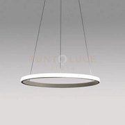 Iole s/1 - lampadario a sospensione titanio led 3000k 1400lm 28w di...