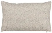 Cuscino Cotone Lino Grigio 50 x 30 cm