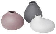Vasi in porcellana in set di 3 (altezza 9 cm) Nona - Blomus