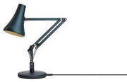 Anglepoise - 90 Mini Mini Lampada da Tavolo Blu Acciaio & Grigio Anglepoise