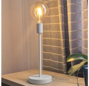 Lampada da tavolo ASTRID 1xE27/60W/230V bianco