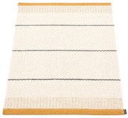 Tappeto da interno/esterno giallo ocra/color crema 60x85 cm Belle Ochre – Pappelina