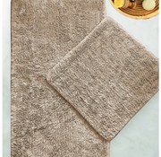 SET 2x Tappeto da bagno 60/100 cm beige