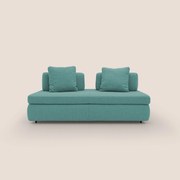 Gransasso Divano letto matrimoniale dal DESIGN innovativo in tessuto impermeabile T03 verde acqua