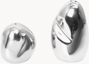 Set saliera e pepiera in acciaio inossidabile Orevo 2 pz