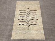 Gabbeh Tappeto 160x110 Beige (Iran) Annodato A Mano