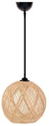 Lampadario su corda  JUTE 1xE27/60W/230V beige
