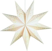 Decorazione luminosa bianca con motivo natalizio ø 45 cm Solvalla - Markslöjd