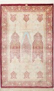 Ghom Tappeto persiano 160 x 100 Rosso (Iran) Annodato A Mano