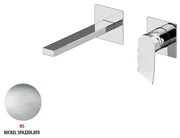 Rubinetto per lavabo ad incasso Soffio cromo spazzolato opaco GATTONI RUBINETTERIA